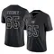 Dan Feeney Men's Limited Black Tampa Bay Buccaneers Reflective Jersey