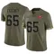Dan Feeney Men's Limited Olive Tampa Bay Buccaneers 2022 Salute To Service Jersey