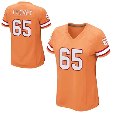 Dan Feeney Women's Game Orange Tampa Bay Buccaneers Alternate Jersey