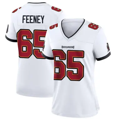 Dan Feeney Women's Game White Tampa Bay Buccaneers Jersey