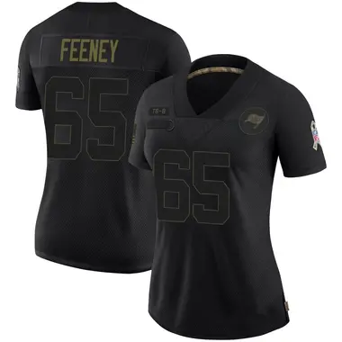 Dan Feeney Women's Limited Black Tampa Bay Buccaneers 2020 Salute To Service Jersey