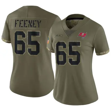 Dan Feeney Women's Limited Olive Tampa Bay Buccaneers 2022 Salute To Service Jersey