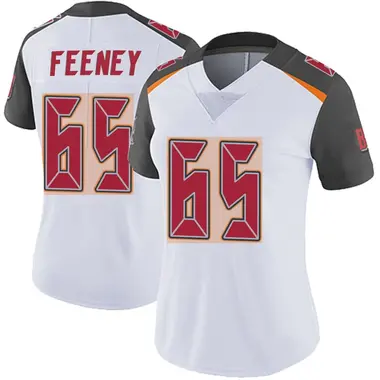 Dan Feeney Women's Limited White Tampa Bay Buccaneers Vapor Untouchable Jersey
