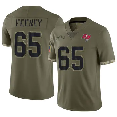 Dan Feeney Youth Limited Olive Tampa Bay Buccaneers 2022 Salute To Service Jersey