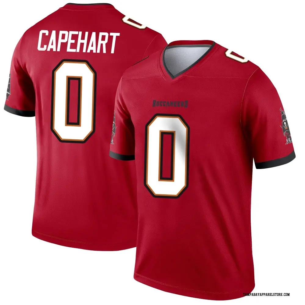 DeMonte Capehart Youth Legend Red Tampa Bay Buccaneers Jersey