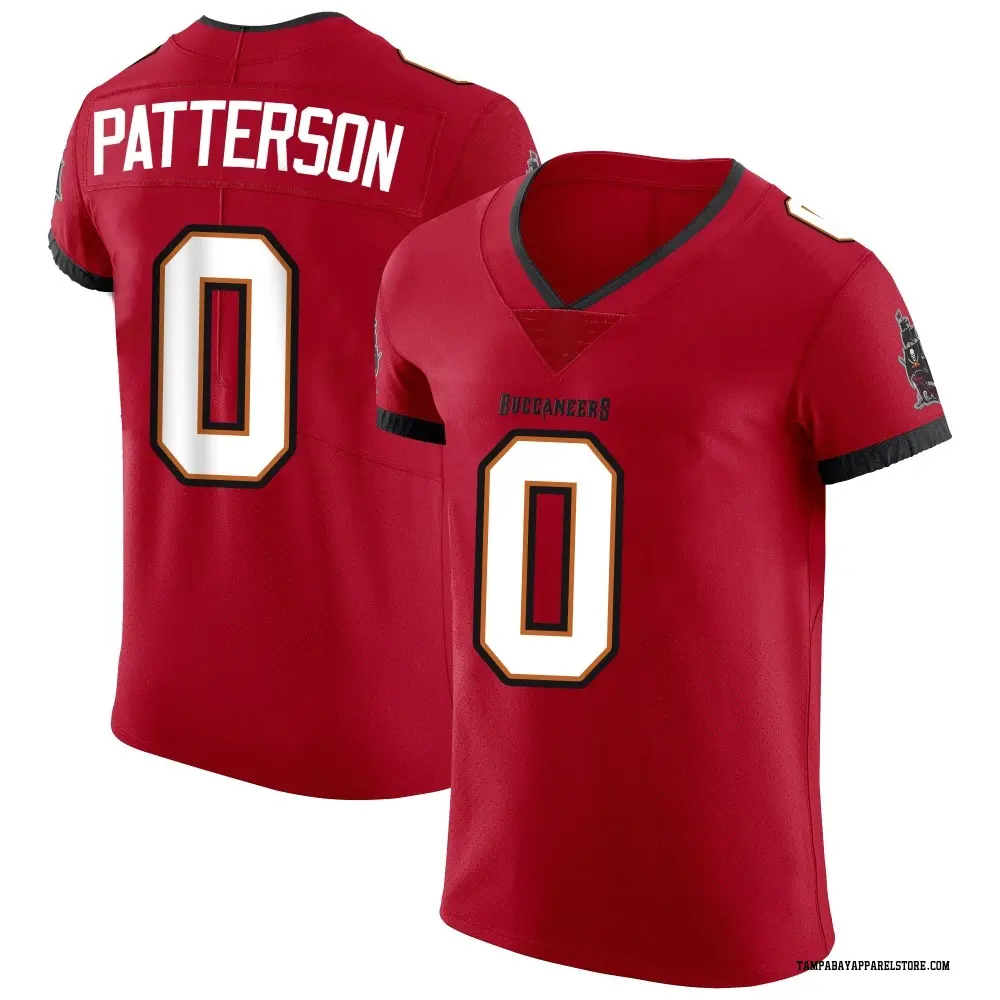 Dean Patterson Men's Elite Red Tampa Bay Buccaneers Vapor Jersey