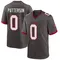 Dean Patterson Men's Game Tampa Bay Buccaneers Pewter Alternate Jersey