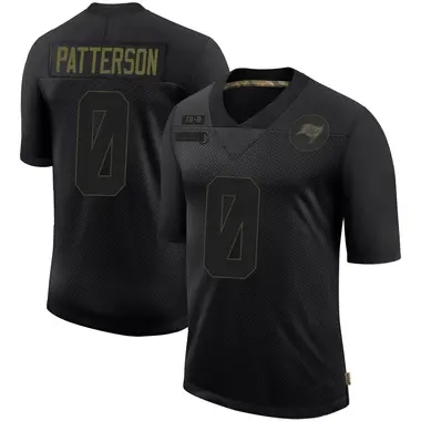 Dean Patterson Men's Limited Black Tampa Bay Buccaneers 2020 Salute To Service Jersey