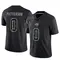 Dean Patterson Men's Limited Black Tampa Bay Buccaneers Reflective Jersey