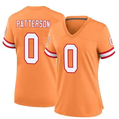 Dean Patterson Women's Game Orange Tampa Bay Buccaneers Throwback Jersey