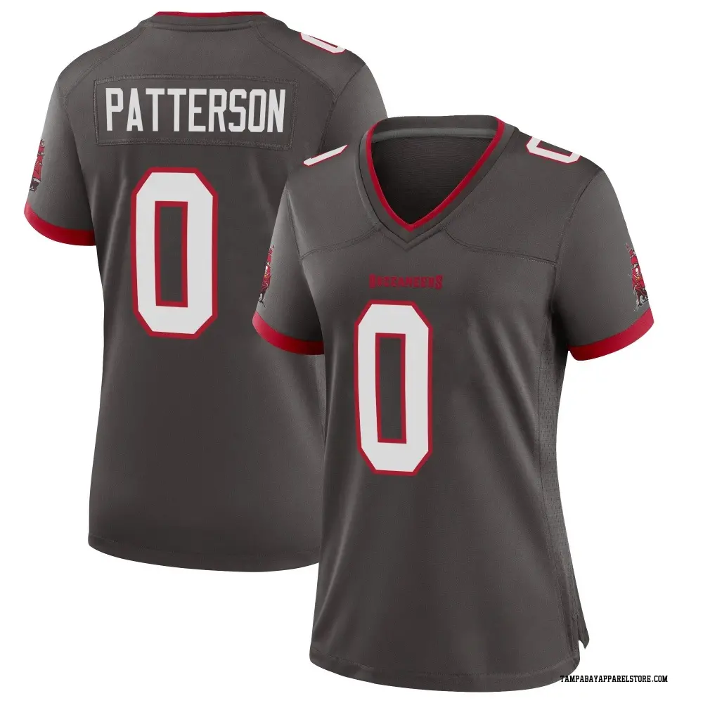 Dean Patterson Women's Game Tampa Bay Buccaneers Pewter Alternate Jersey