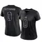 Dean Patterson Women's Limited Black Tampa Bay Buccaneers Reflective Jersey