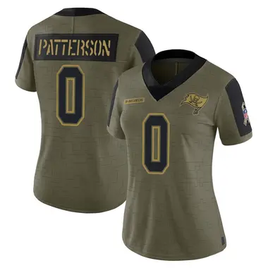 Dean Patterson Women's Limited Olive Tampa Bay Buccaneers 2021 Salute To Service Jersey