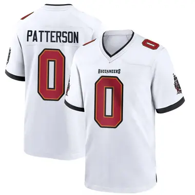 Dean Patterson Youth Game White Tampa Bay Buccaneers Jersey