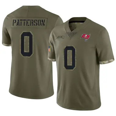 Dean Patterson Youth Limited Olive Tampa Bay Buccaneers 2022 Salute To Service Jersey