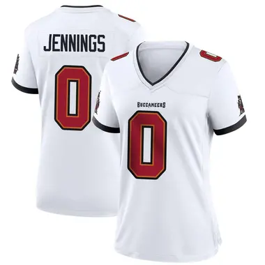 Deion Jennings Women's Game White Tampa Bay Buccaneers Jersey