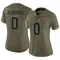 Deion Jennings Women's Limited Olive Tampa Bay Buccaneers 2022 Salute To Service Jersey
