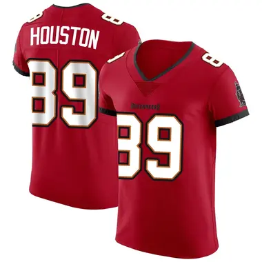 Dennis Houston Men's Elite Red Tampa Bay Buccaneers Vapor Jersey