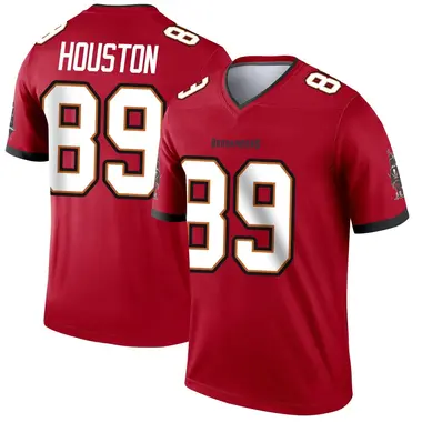 Dennis Houston Men's Legend Red Tampa Bay Buccaneers Jersey