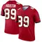 Dennis Houston Men's Legend Red Tampa Bay Buccaneers Jersey