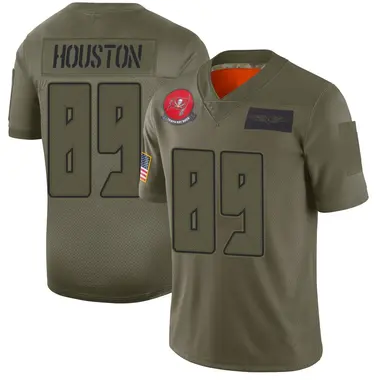 Dennis Houston Men's Limited Camo Tampa Bay Buccaneers 2019 Salute to Service Jersey