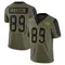 Dennis Houston Men's Limited Olive Tampa Bay Buccaneers 2021 Salute To Service Jersey