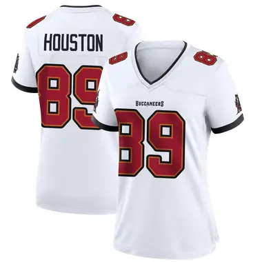 Dennis Houston Women's Game White Tampa Bay Buccaneers Jersey