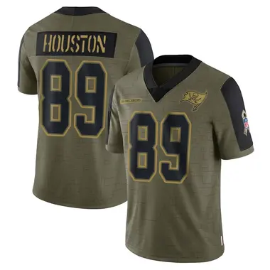 Dennis Houston Youth Limited Olive Tampa Bay Buccaneers 2021 Salute To Service Jersey