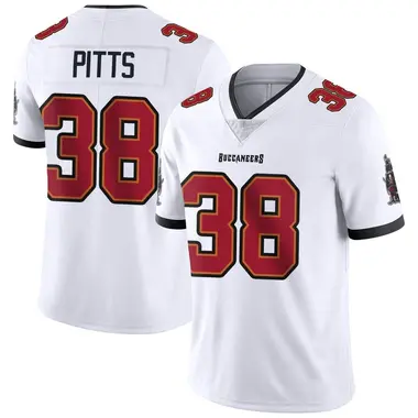 Derrek Pitts Youth Limited White Tampa Bay Buccaneers Vapor Untouchable Jersey