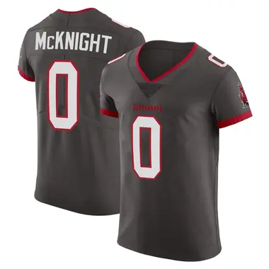 Deshawn McKnight Men's Elite Tampa Bay Buccaneers Pewter Alternate Vapor Jersey