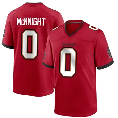 Deshawn McKnight Men's Game Red Tampa Bay Buccaneers Team Color Jersey