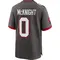 Deshawn McKnight Men's Game Tampa Bay Buccaneers Pewter Alternate Jersey