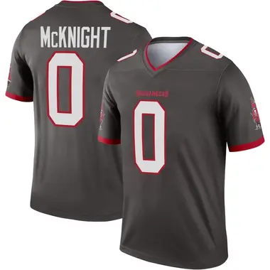Deshawn McKnight Men's Legend Tampa Bay Buccaneers Pewter Alternate Jersey