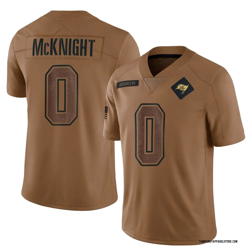 Deshawn McKnight Men's Limited Brown Tampa Bay Buccaneers 2023 Salute To Service Jersey