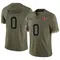 Deshawn McKnight Men's Limited Olive Tampa Bay Buccaneers 2022 Salute To Service Jersey