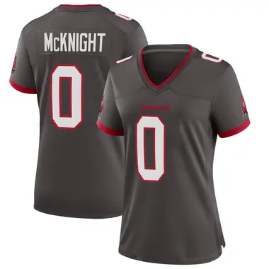 Deshawn McKnight Women's Game Tampa Bay Buccaneers Pewter Alternate Jersey