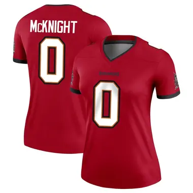 Deshawn McKnight Women's Legend Red Tampa Bay Buccaneers Jersey
