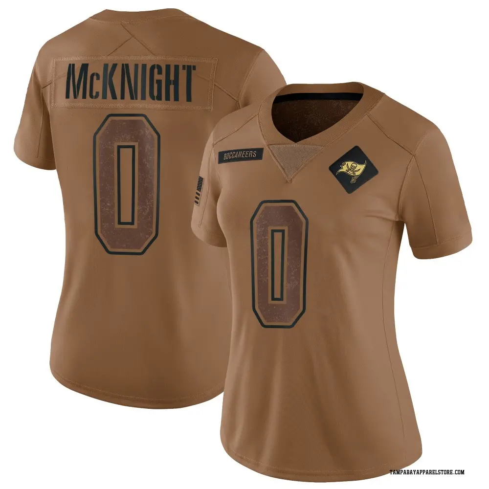 Deshawn McKnight Women's Limited Brown Tampa Bay Buccaneers 2023 Salute To Service Jersey