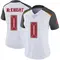 Deshawn McKnight Women's Limited White Tampa Bay Buccaneers Vapor Untouchable Jersey
