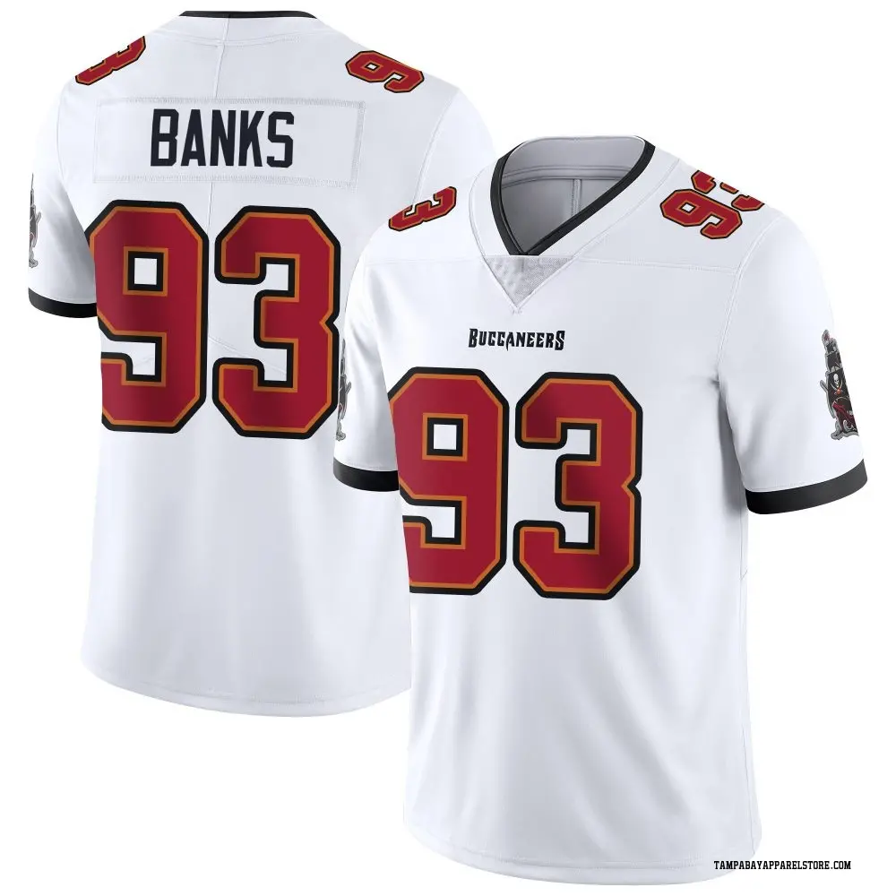 Eric Banks Youth Limited White Tampa Bay Buccaneers Vapor Untouchable Jersey