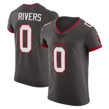 Eric Rivers Men's Elite Tampa Bay Buccaneers Pewter Alternate Vapor Jersey