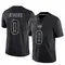 Eric Rivers Men's Limited Black Tampa Bay Buccaneers Reflective Jersey