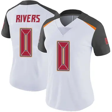 Eric Rivers Women's Limited White Tampa Bay Buccaneers Vapor Untouchable Jersey