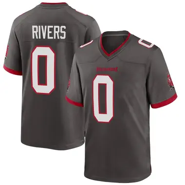 Eric Rivers Youth Game Tampa Bay Buccaneers Pewter Alternate Jersey