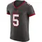 Haason Reddick Men's Elite Tampa Bay Buccaneers Pewter Alternate Vapor Jersey