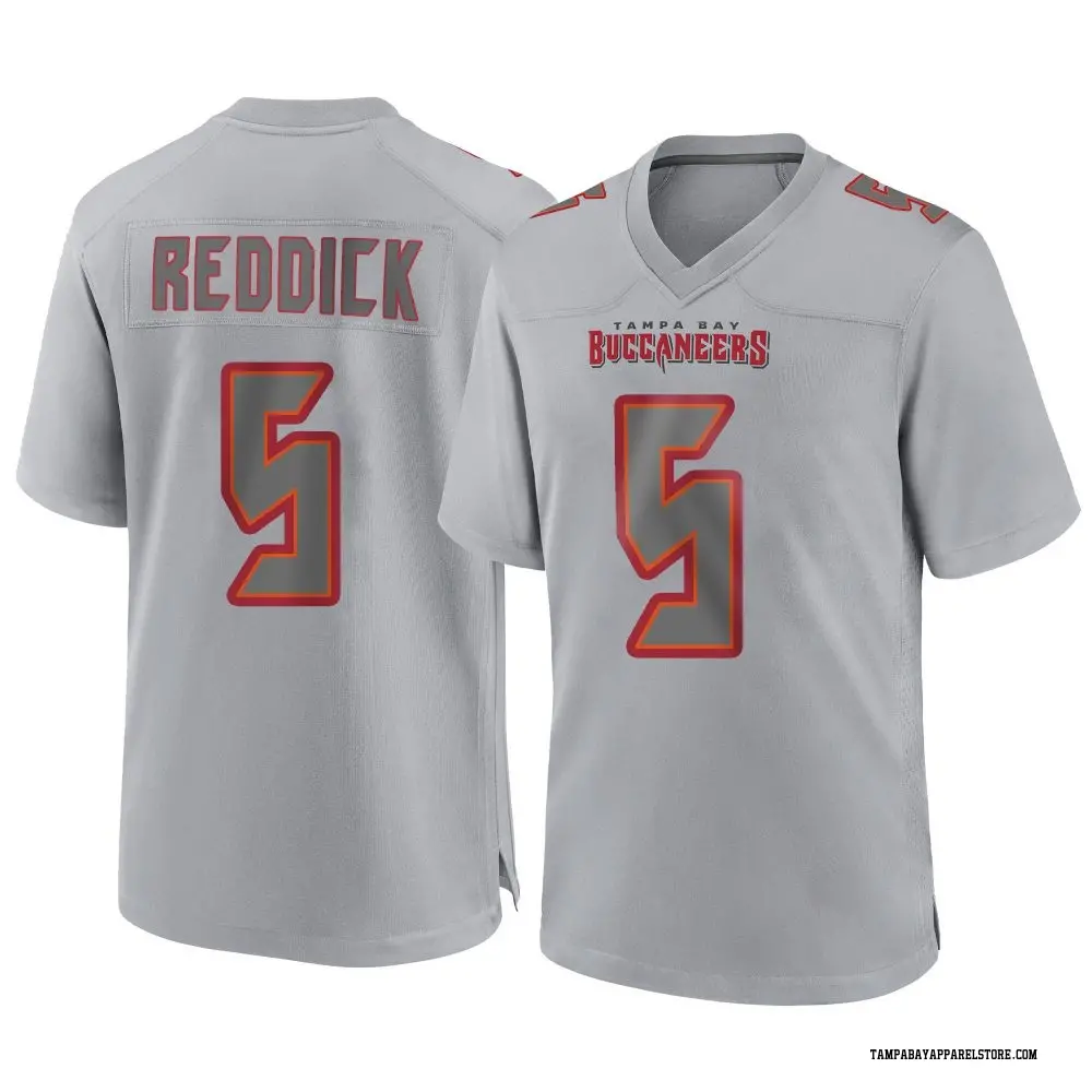 Haason Reddick Men's Game Gray Tampa Bay Buccaneers Atmosphere Fashion Jersey