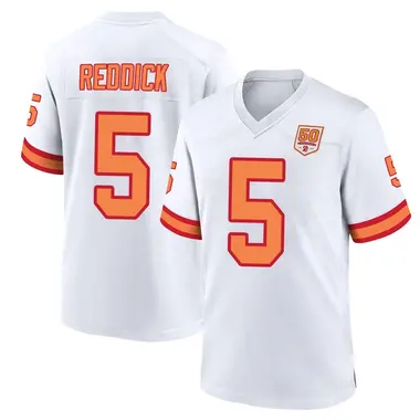 Haason Reddick Men's Game White Tampa Bay Buccaneers '76 50th Season Jersey