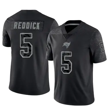 Haason Reddick Men's Limited Black Tampa Bay Buccaneers Reflective Jersey