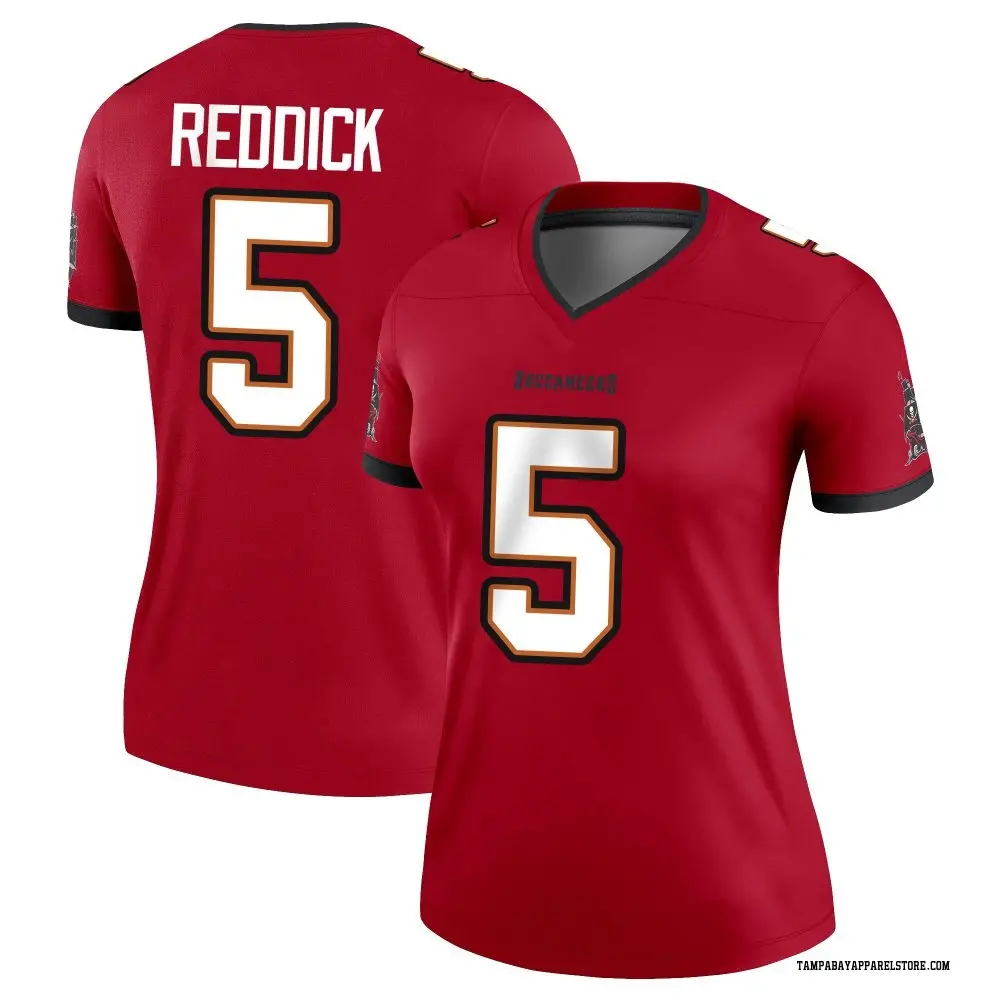 Haason Reddick Women's Legend Red Tampa Bay Buccaneers Jersey