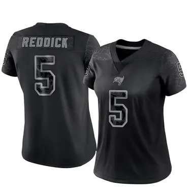 Haason Reddick Women's Limited Black Tampa Bay Buccaneers Reflective Jersey